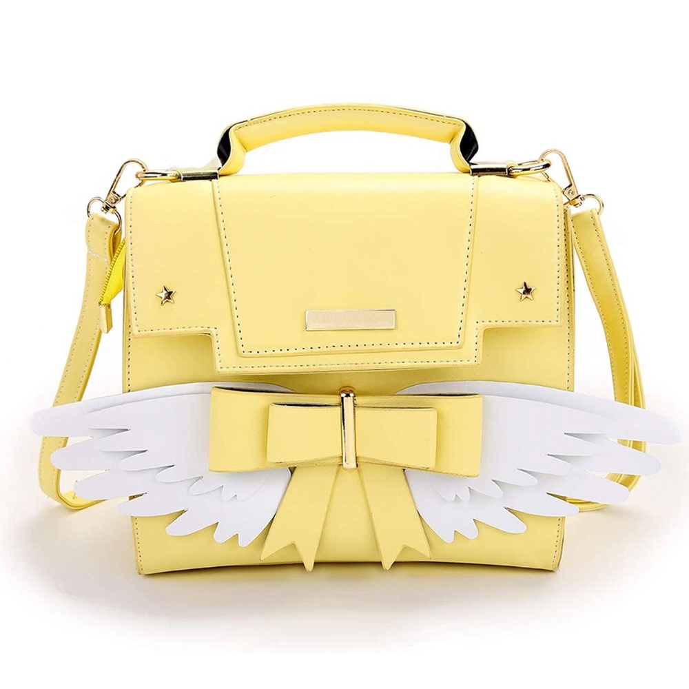 Yellow Angel Bow Crossbag